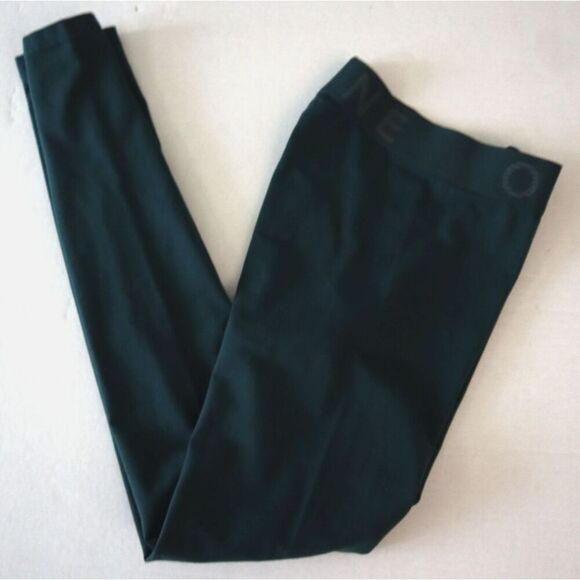 Offline x Aerie Women's Sz XS Deep Forest Green OG Logo Regular Rise Leggings - Picture 10 of 13